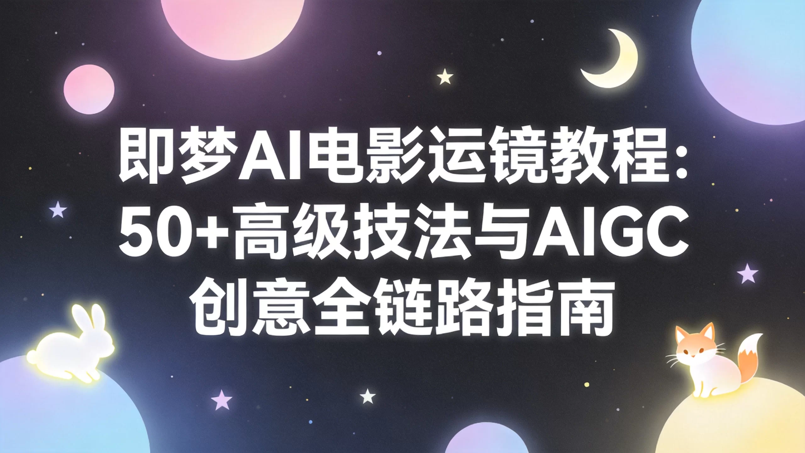 即梦AI电影运镜教程：50+高级技法与AIGC创意全链路指南-小栈博客