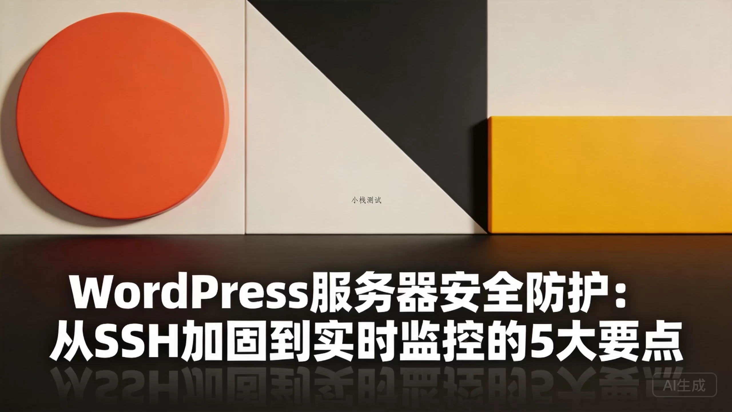 WordPress服务器安全防护：从SSH加固到实时监控的5大要点-小栈博客