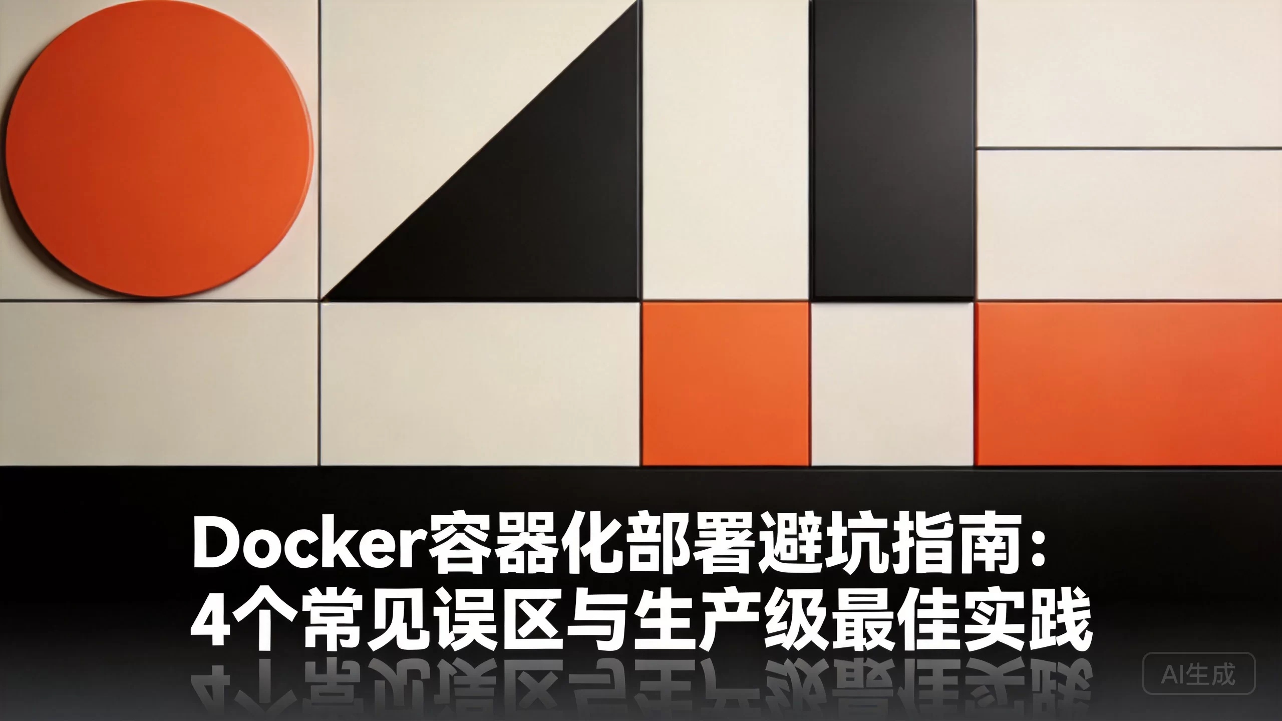 Docker容器化部署避坑指南：4个常见误区与生产级最佳实践-小栈博客