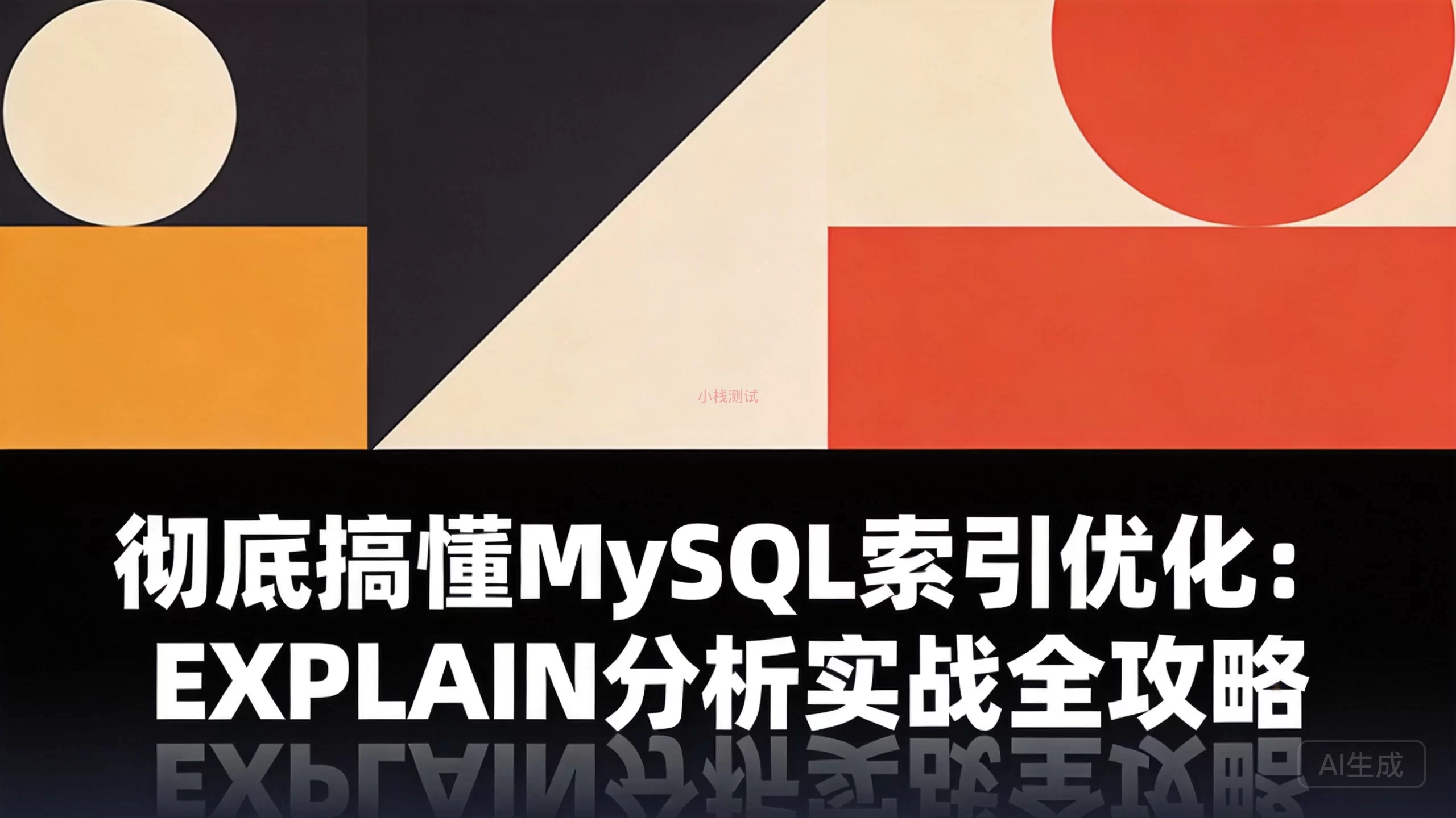 彻底搞懂MySQL索引优化：EXPLAIN分析实战全攻略-小栈博客