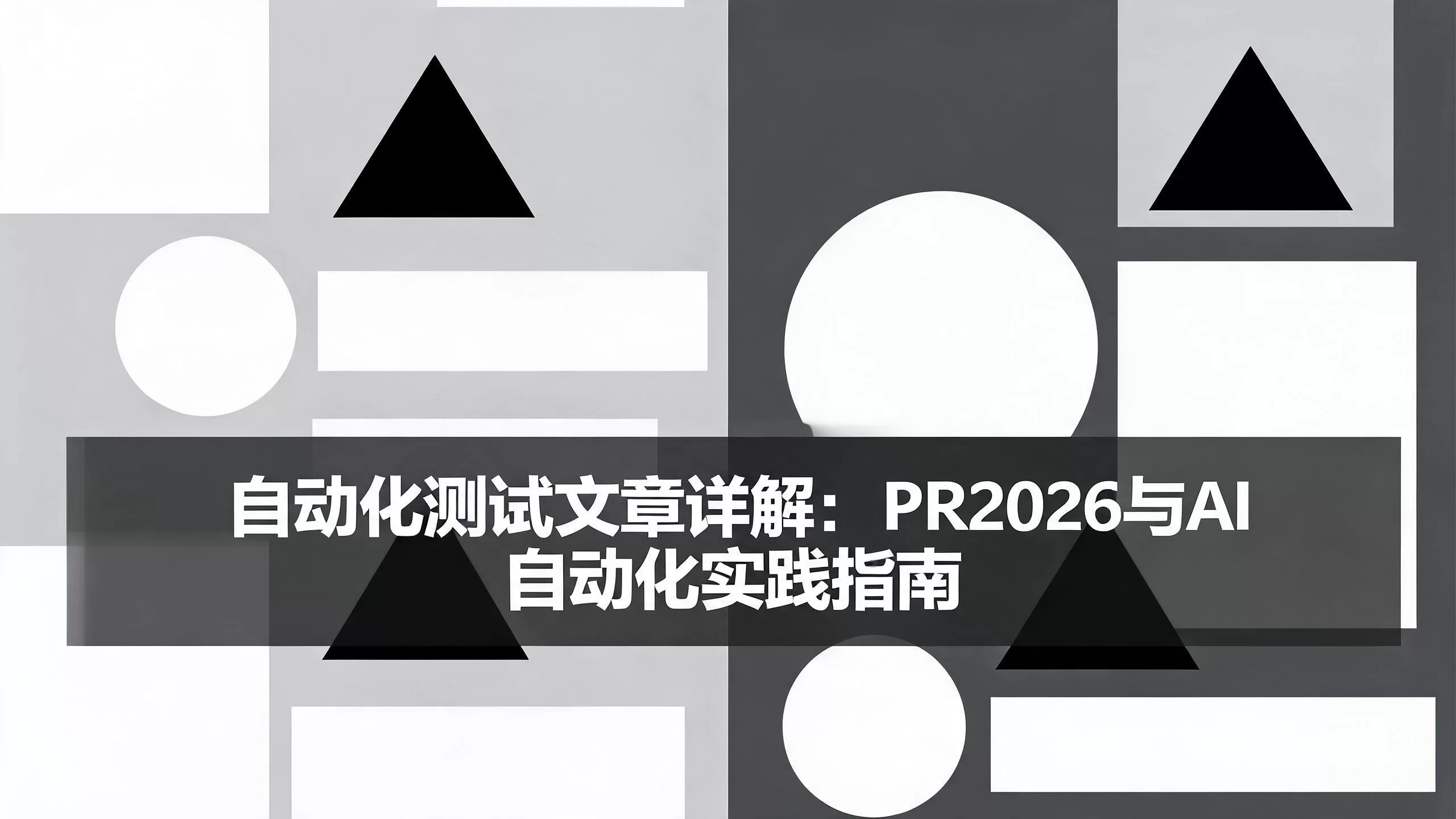 自动化测试文章详解:PR2026与AI自动化实践指南-小栈博客