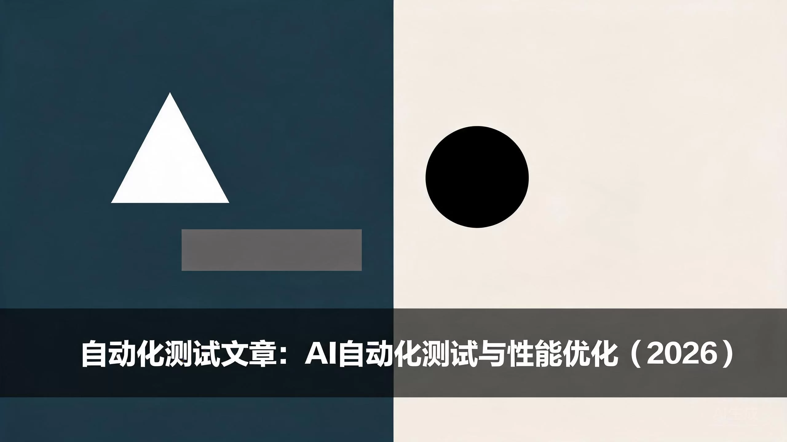 自动化测试文章:AI自动化测试与性能优化(2026)-小栈博客