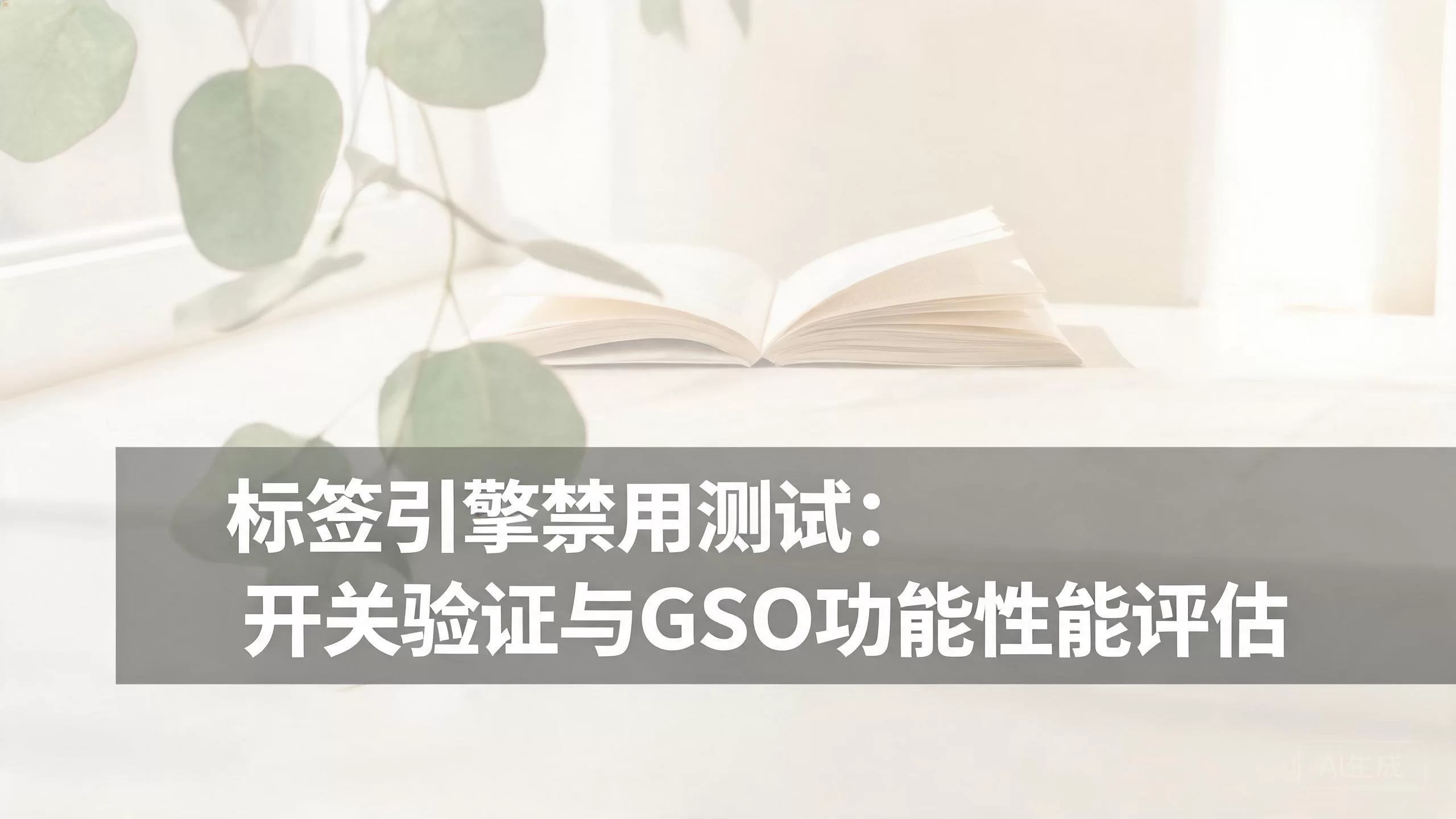标签引擎禁用测试：开关验证与SEO功能性能评估-小栈博客