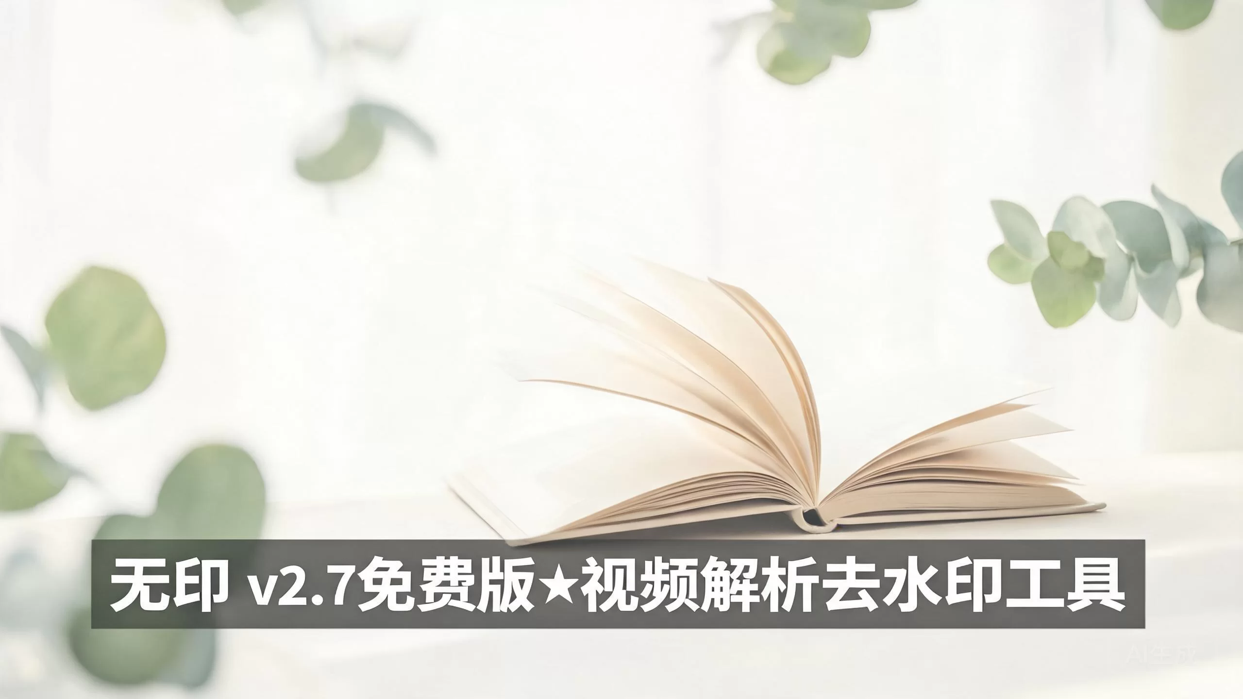 无印 v2.7免费版★视频解析去水印工具-小栈博客