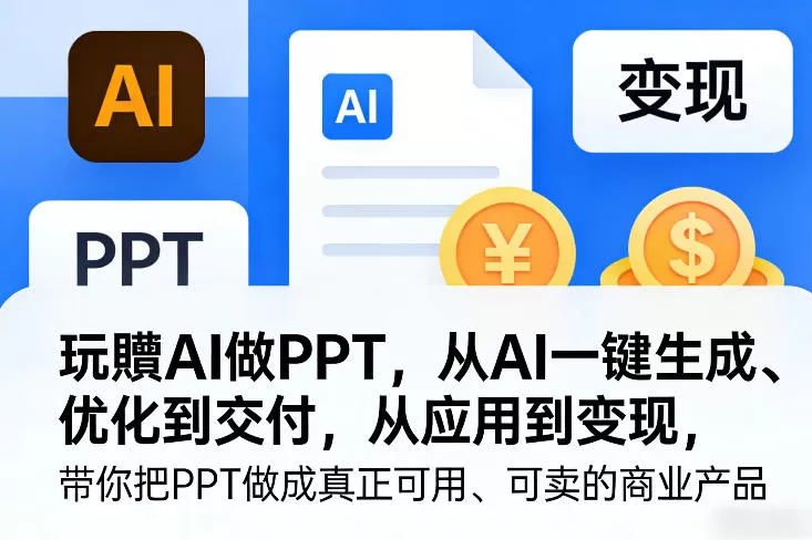 AI制作PPT全攻略：从一键生成到商业变现，打造高价值演示文稿-小栈博客