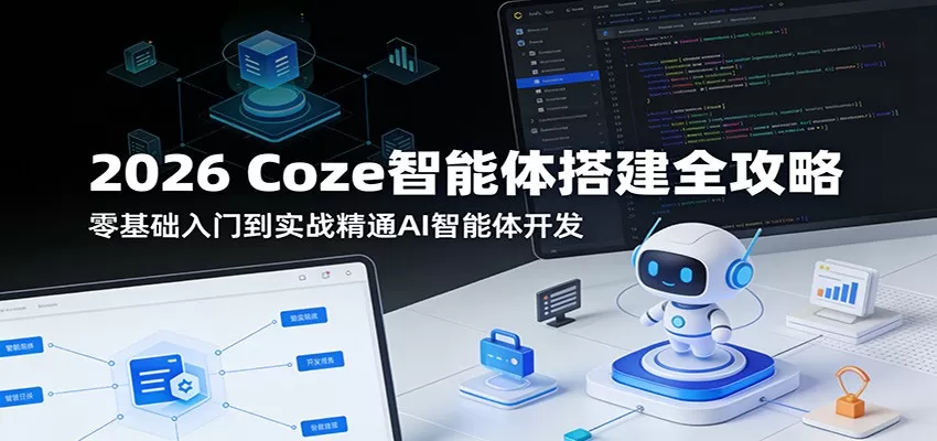 2026 Coze智能体搭建全攻略:零基础入门到实战精通AI智能体开发 2026 Coze智能体搭建全攻略:零基础入门到实战精通AI智能体开发