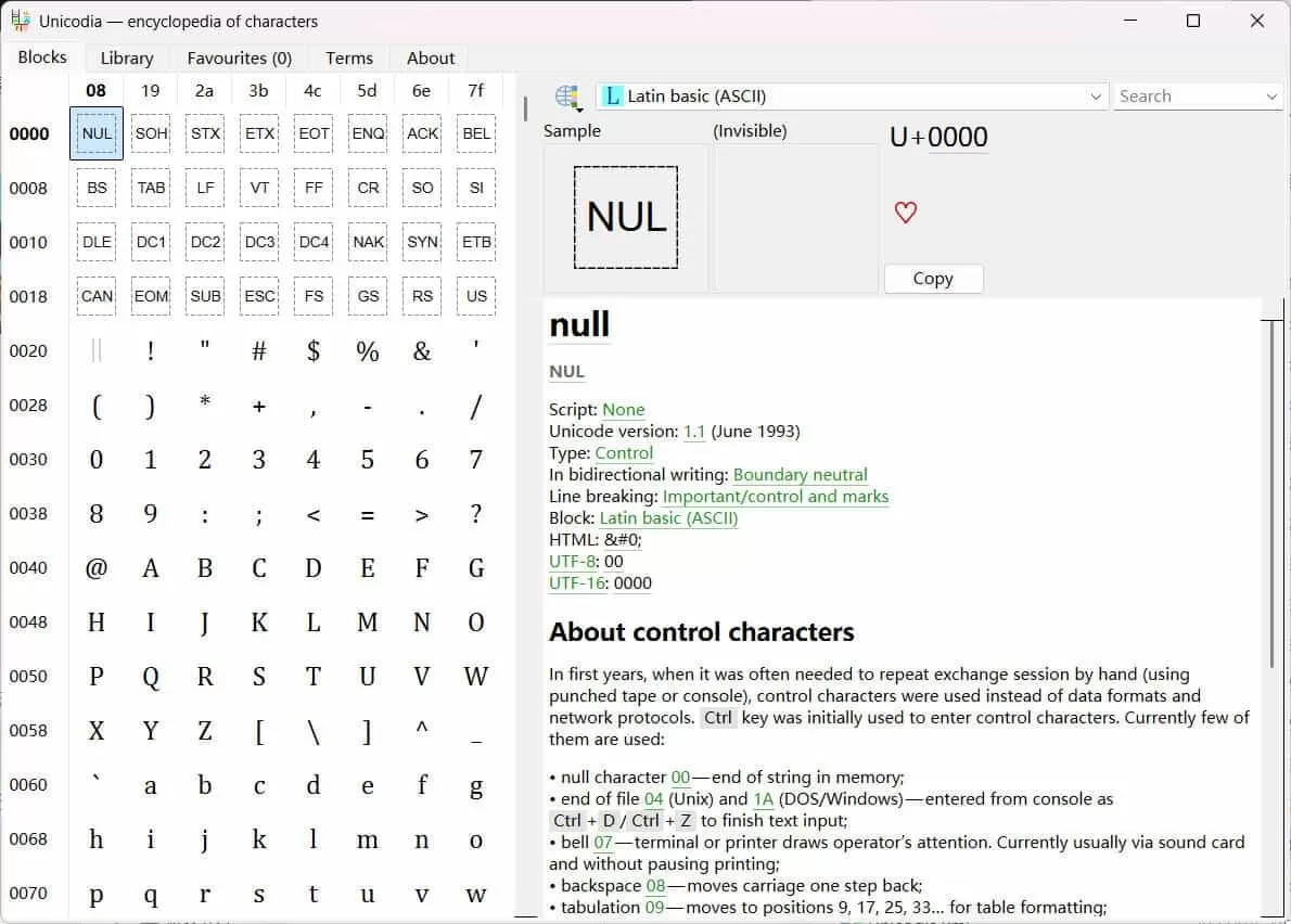 Unicodia v3.1.2 绿色版：专业Unicode字符查询工具，程序员设计师必备-小栈博客