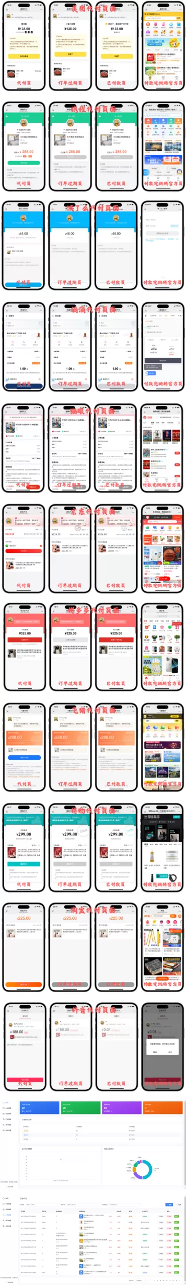 十一合一代付商城系统新版源码模板 全开源无加密