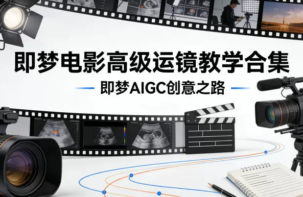 即梦电影高级运镜教学合集，即梦AIGC创意之路-小栈博客