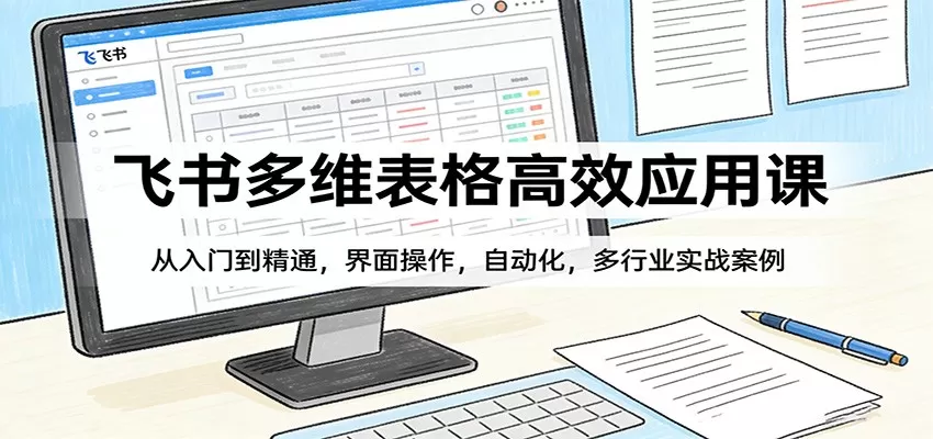 飞书多维表格从入门到精通：界面操作、自动化与多行业实战案例全解析-小栈博客