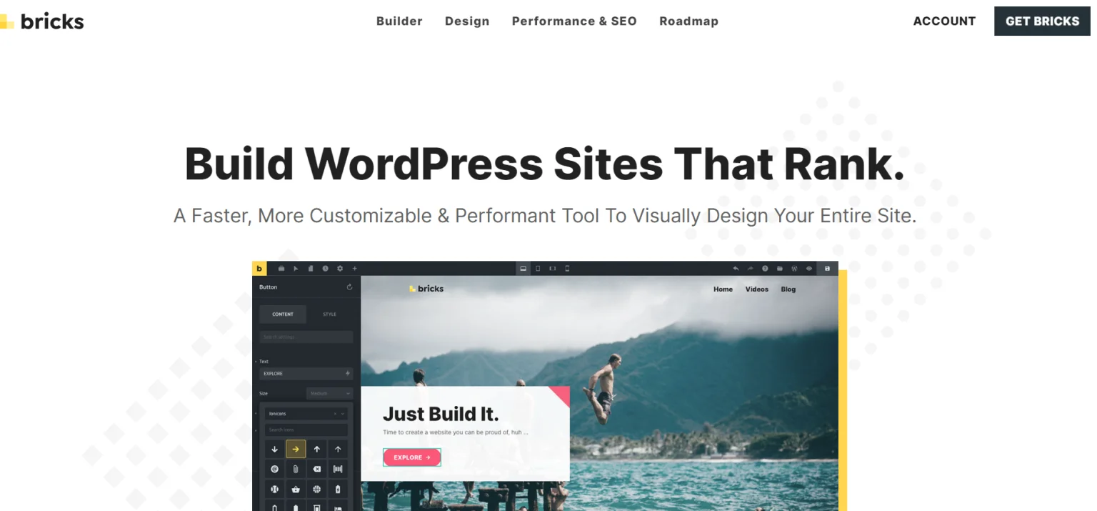 WordPress主题–Bricks Builder v2.3.9 破解版,自带可视化编辑器的主题-小栈博客
