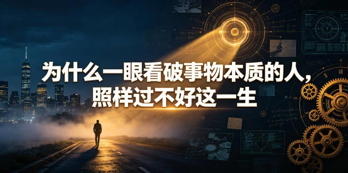 付费文章:为什么一眼看破事物本质的人,照样过不好这一生-小栈博客