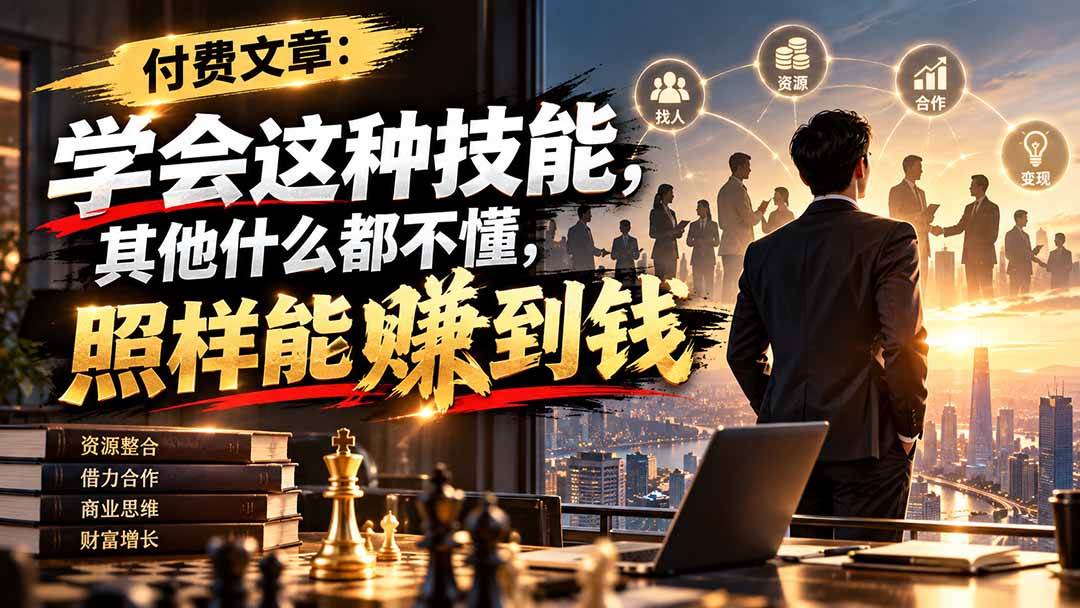 （20920期）付费文章：学会这种技能，其他什么都不懂，照样能賺到钱-小栈博客