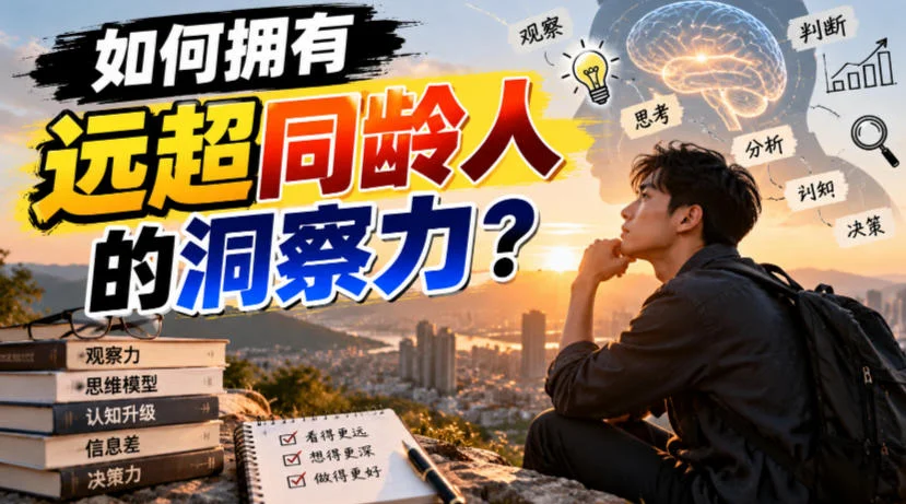 付费文章:如何拥有远超同龄人的洞察力?-小栈博客