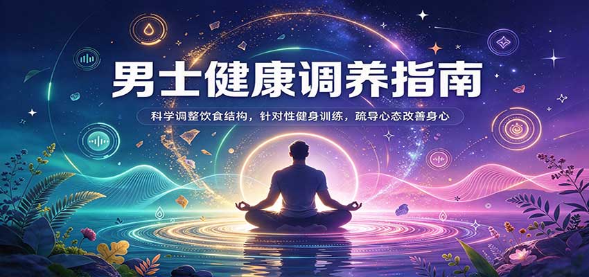 男士健康调养指南：饮食+健身+心态三步调整
