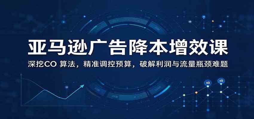 亚马逊广告降本增效课:深挖CO 算法,精准调控预算,破解利润与流量瓶颈难题-小栈博客