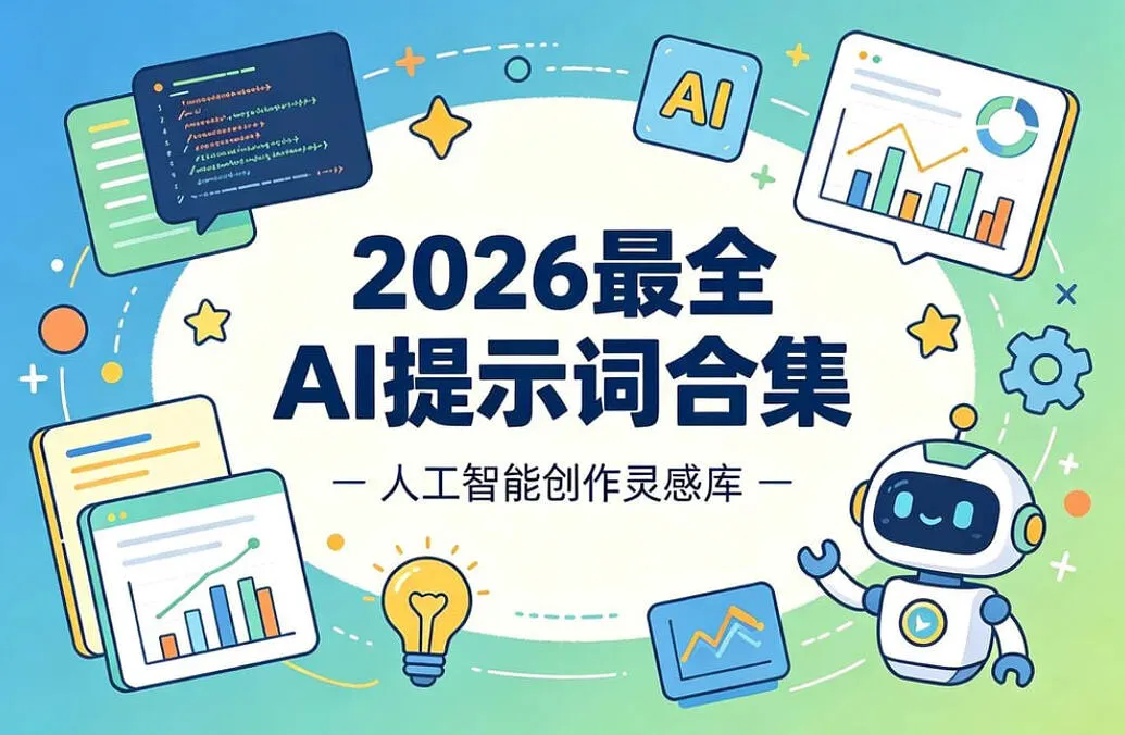 2026 最全 AI 提示词合集,覆盖多领域 + 多平台通用-小栈博客