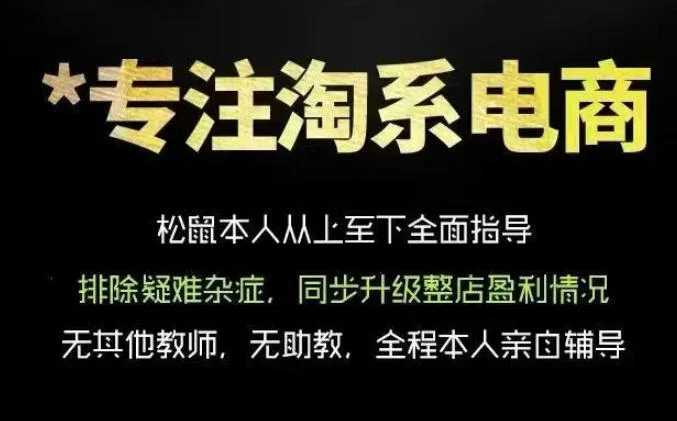 松鼠会电商VIP课程：淘宝运营逻辑全覆盖，直通车/引力魔方/万象台实操拆解
